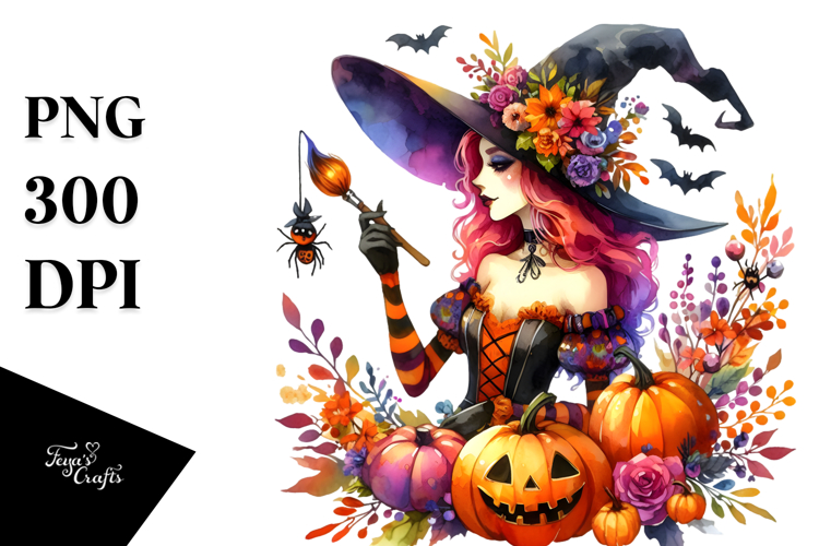 Witch Clipart Image 19