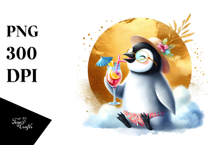 Penguin Clipart Image 20
