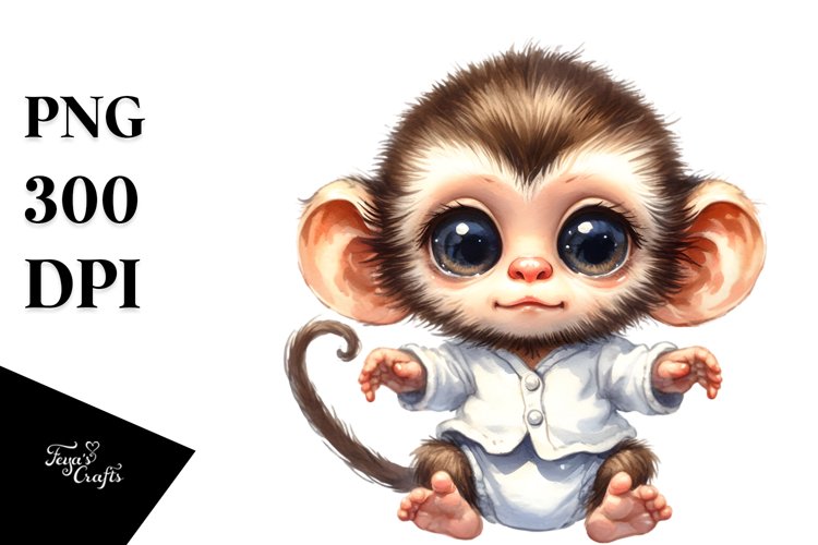 Monkey Clipart Image 13