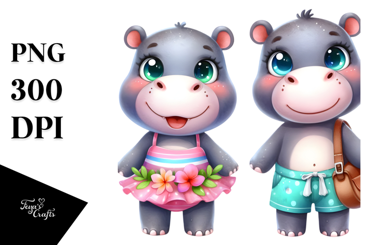 Hippo Clipart Image 22