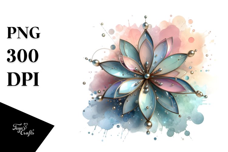 Flower Sticker Png Image 15