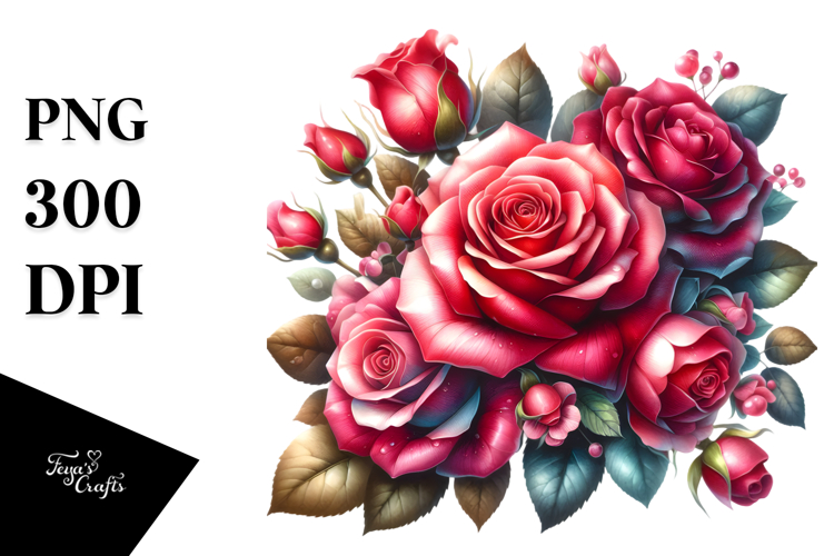 Roses Clipart Image 11