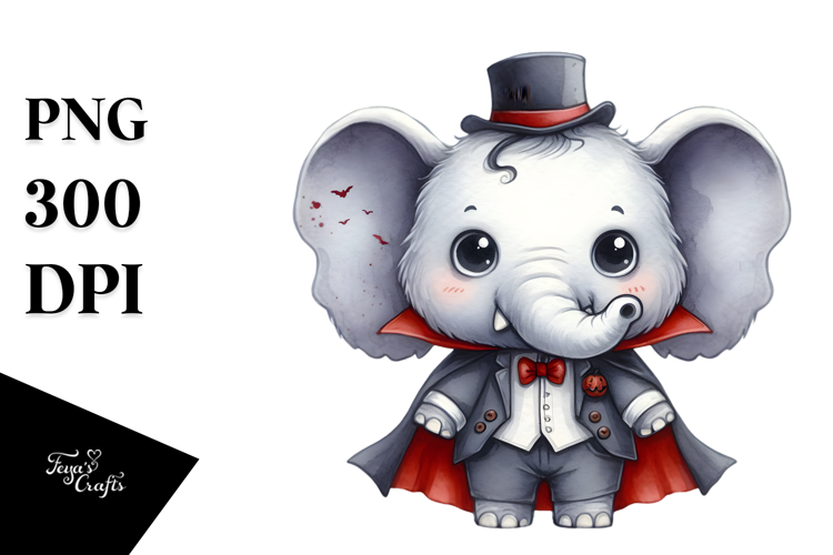 Cute Vampire Clipart Image 5