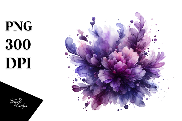 Violet Clipart Image 3