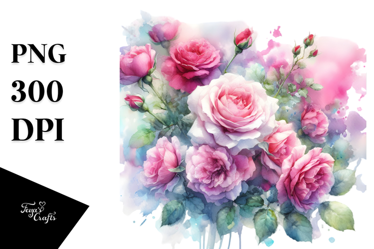 Pink Flower Png Image 14