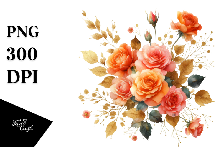 Orange Flower Png Image 10