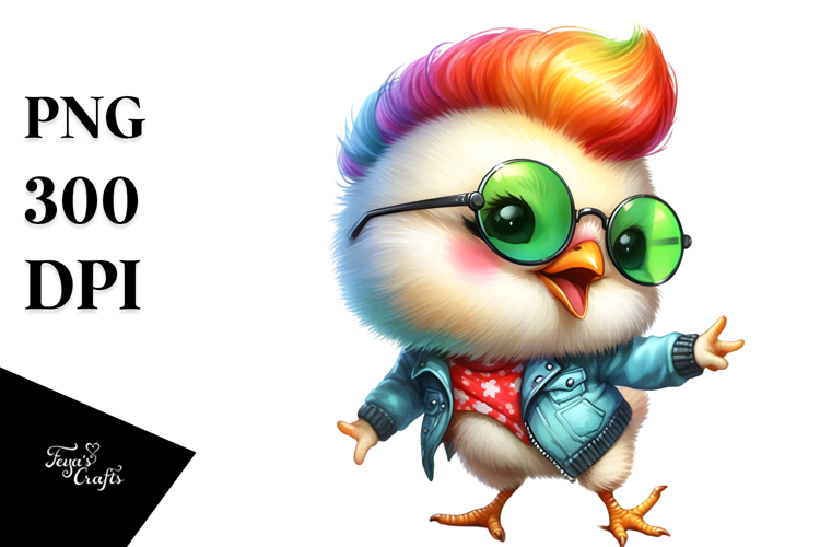 Dancing Baby Chicken PNG