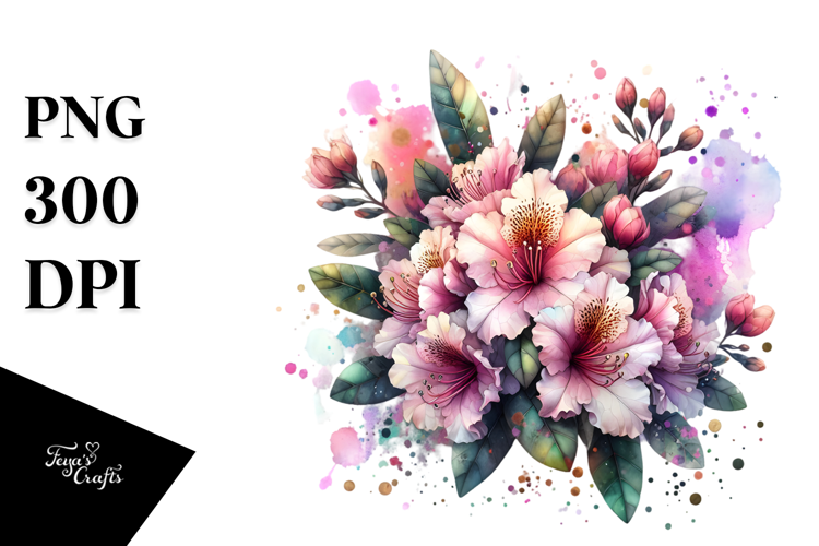 Metallic Rhododendron PNG