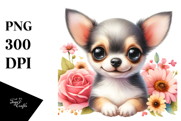 Chihuahua Clipart Image 19