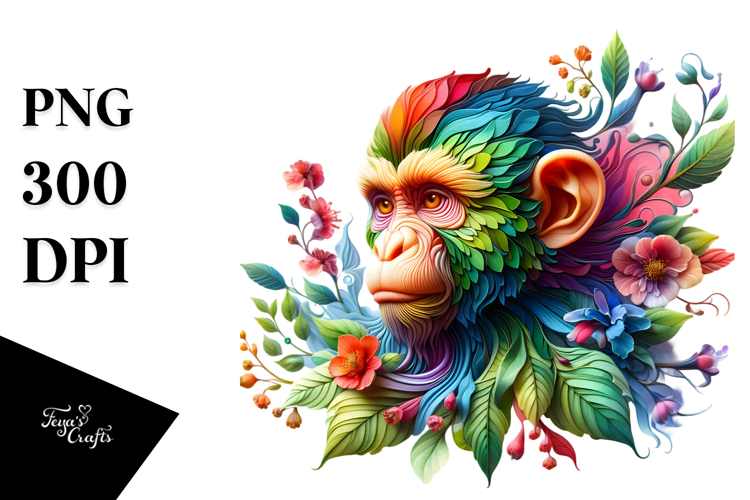 Monkey Clipart Image 9