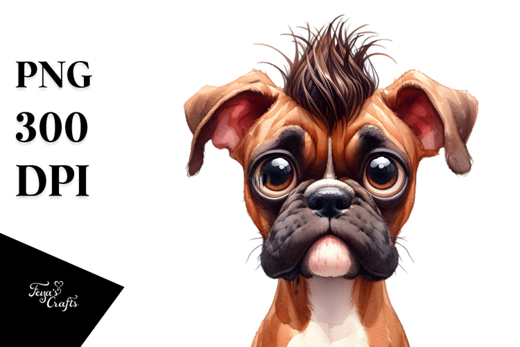 Funny Boxer Human