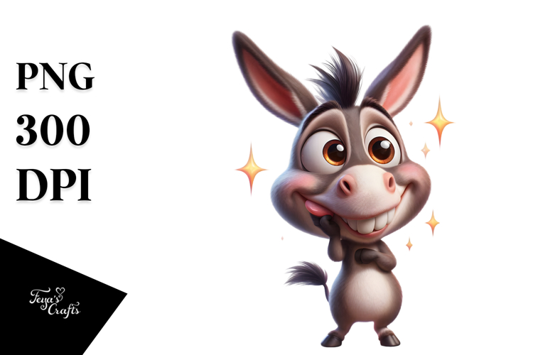 Donkey Clipart Image 18