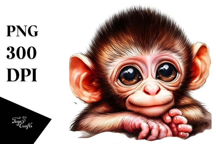 Monkey Clipart Image 4