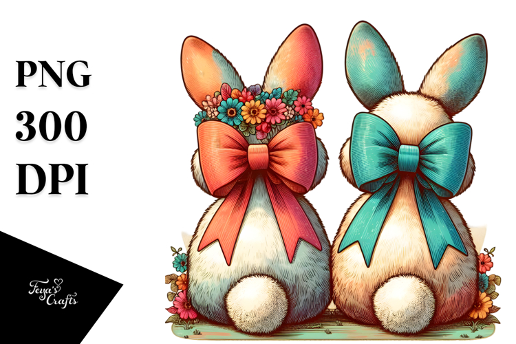 Bunnies Clipart Image 5