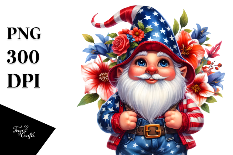 Vibrant Gnome Design, High Quality PNG