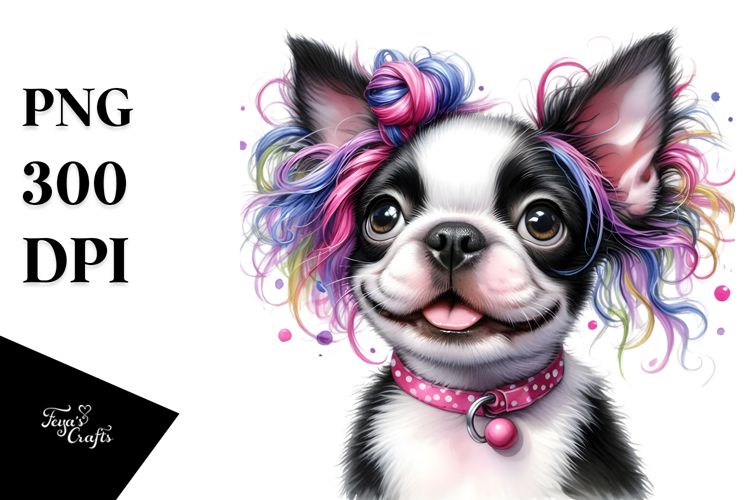 Boston Terrier Clipart Image 6