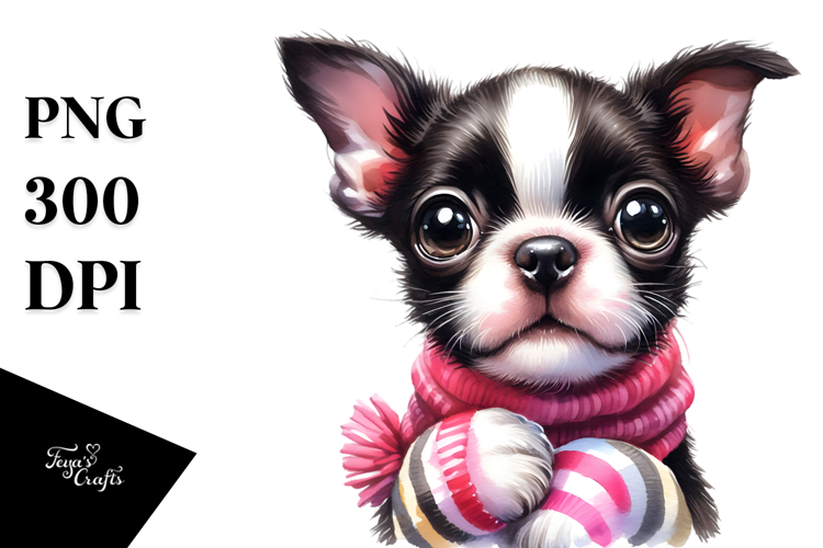 Boston Terrier Clipart Image 5
