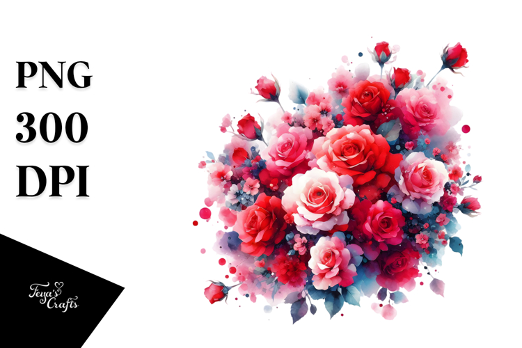 Red Flower Png Image 3