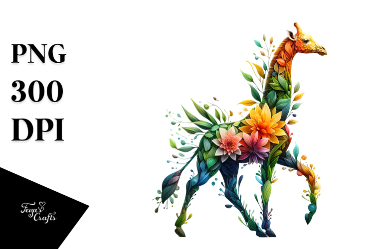 Giraffe Clipart Image 20