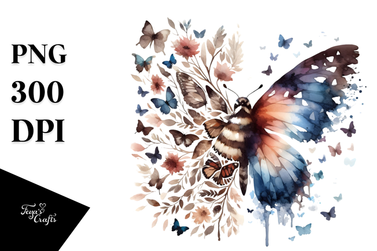 Butterfly Silhouettes Image 23
