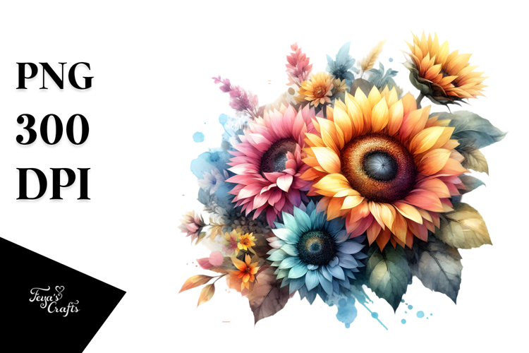 Sunflower Clipart Image 5