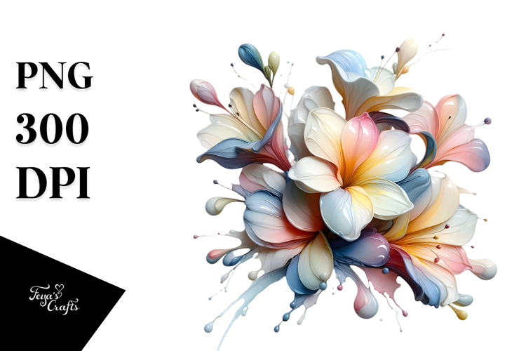 Glossy Freesia, Transparent PNG