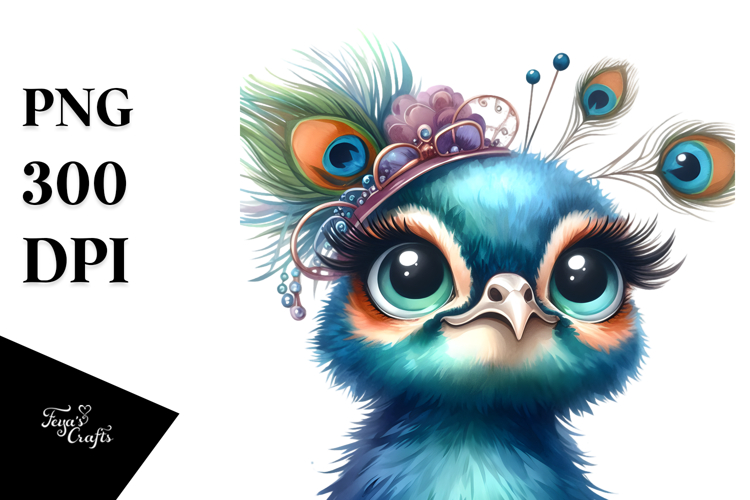 Peacock Clipart Image 14