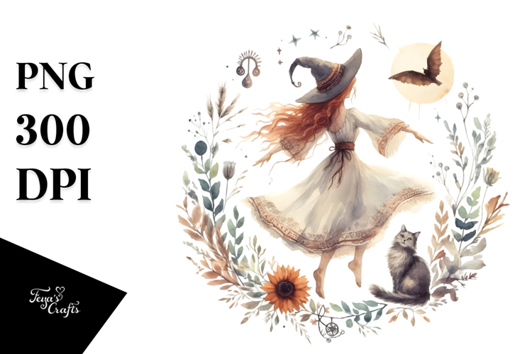 Witch Clipart Image 9