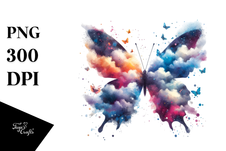 Butterfly Silhouettes Image 22