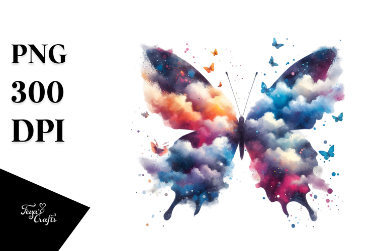 Butterfly Silhouettes Image 10