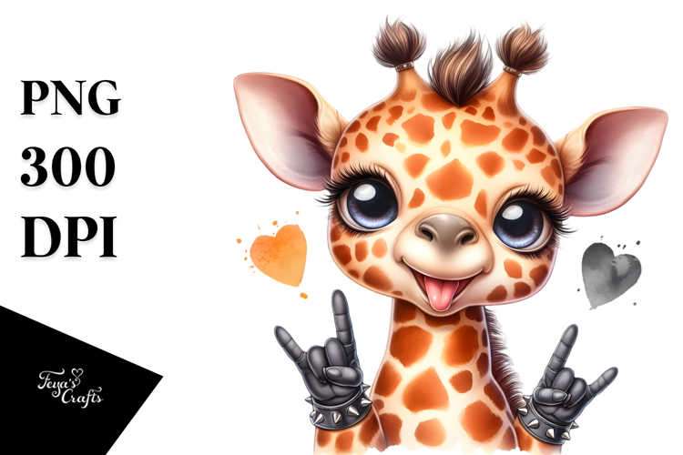 Giraffe Clipart Image 20