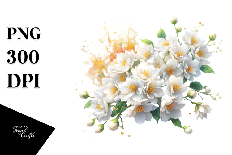 Golden Jasmine PNG