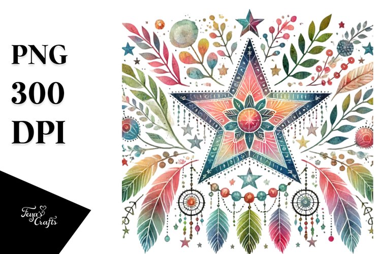Boho Clipart Image 14