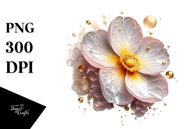 Abstract Glossy Primrose Material PNG