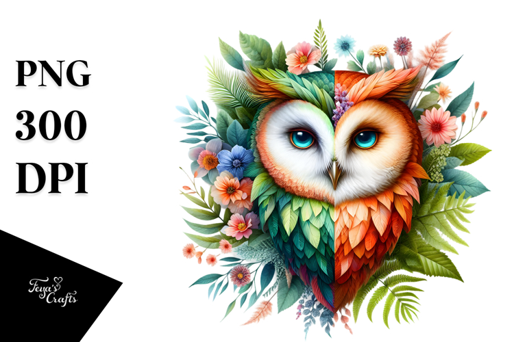 Abstract Vibrant Owl, 20 oz Tumbler