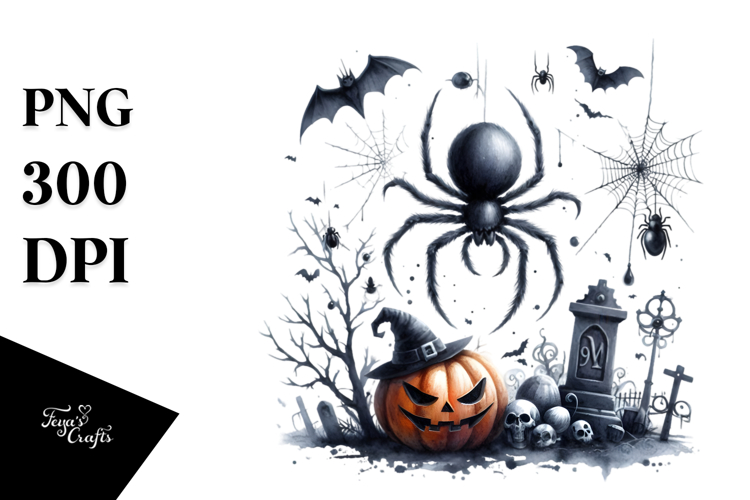 Spider Clipart Image 4