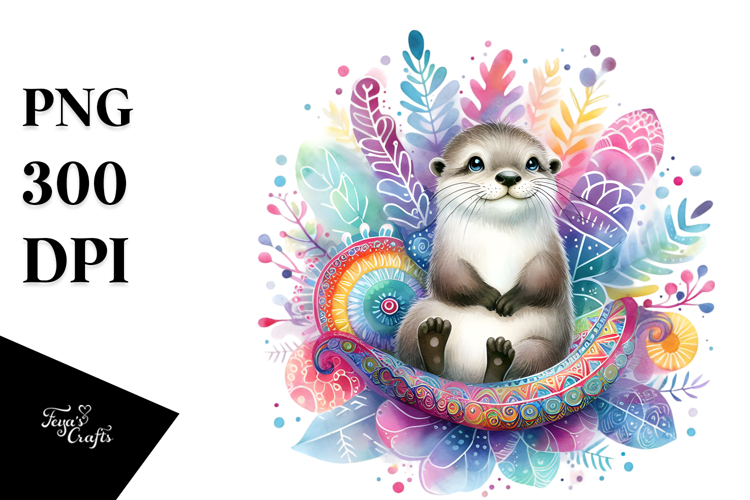 Otter Clipart Image 21