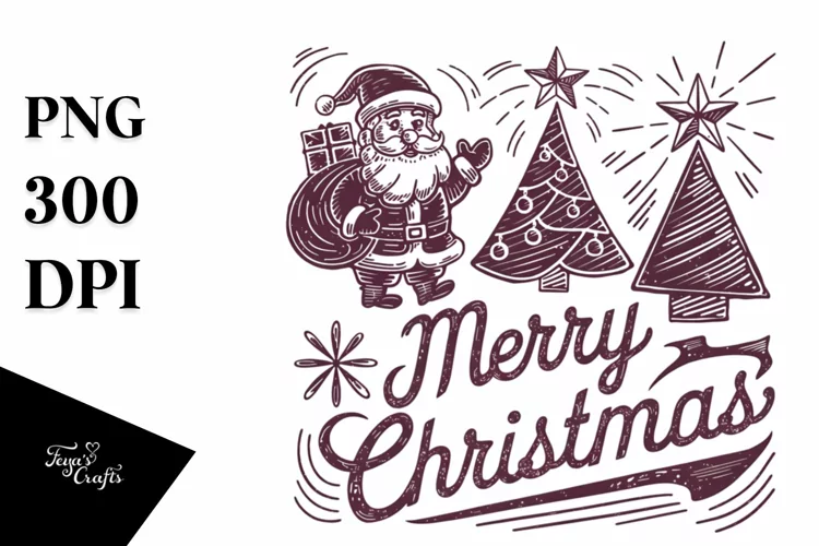 Christmas Sublimation|Clipart