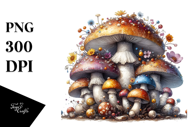 Mushroom Clipart Image 16
