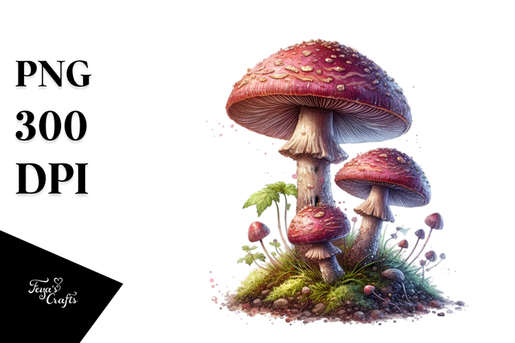 Mushroom Clipart Image 15