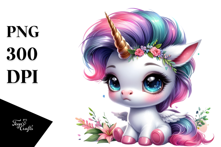 Unicorn Clipart Image 6