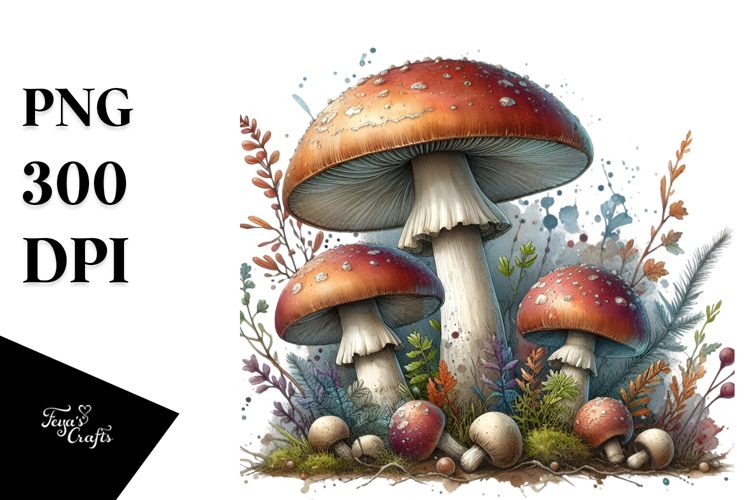 Mushroom Clipart Image 13