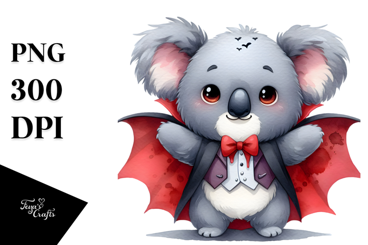 Cute Vampire Clipart Image 2