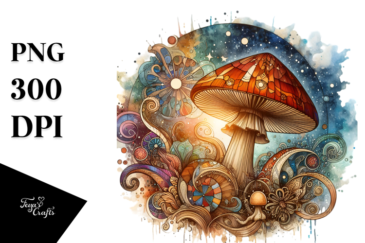 Mushroom Clipart Image 6