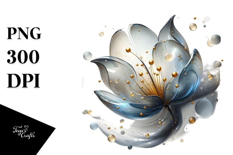 Tulip Watercolor Splash PNG