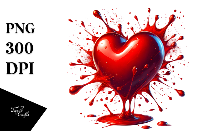 Transparent Heart Clipart Image 6