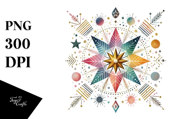 Boho Clipart Image 24
