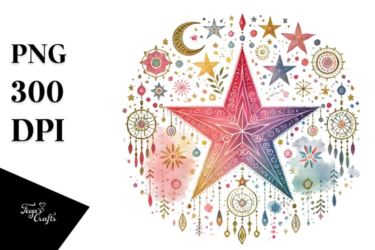 Boho Clipart Image 22