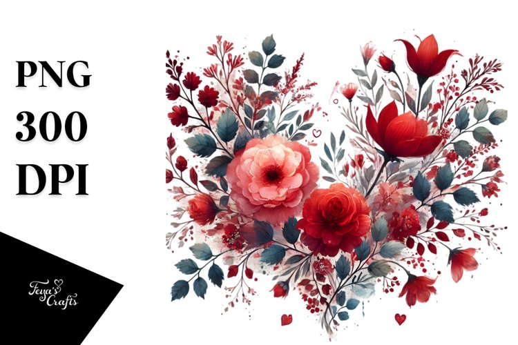 Red Heart Png Image 16