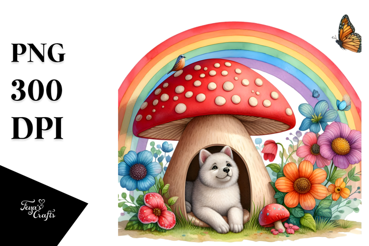 Mushroom Clipart Image 16